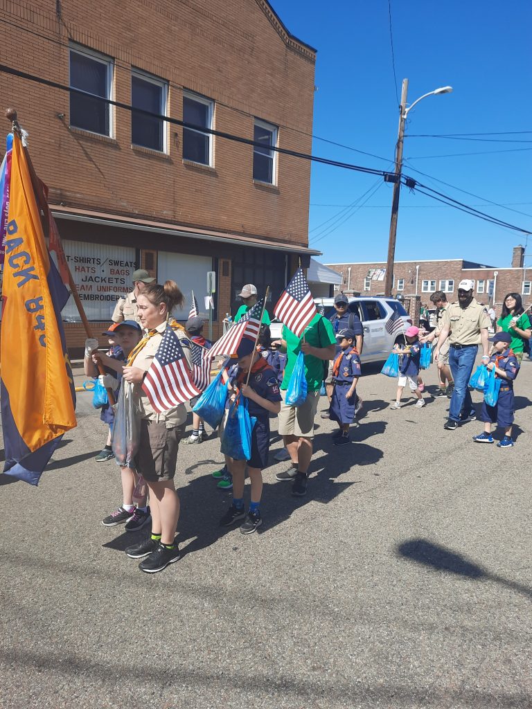 Bridgeville Memorial Day Parade Cub Scout Pack 843