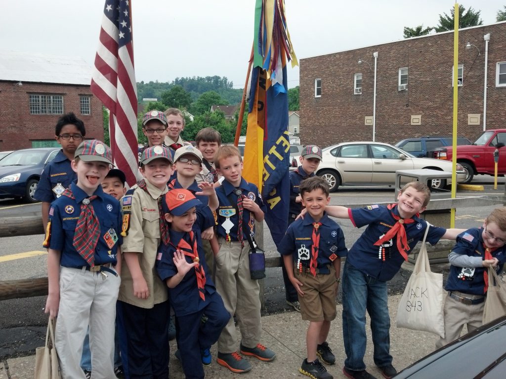 Pack 843 to March in Bridgeville’s Memorial Day Parade Cub Scout Pack 843